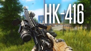 THE HK-416 IS AMAZING - Escape From Tarkov Gameplay
