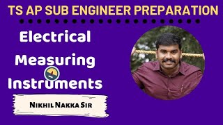 (Telugu) Advantages & Disadvantages PMMC Instruments | TS AP Sub Engineer Course | Nikhil Nakka