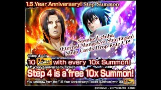 Naruto x Boruto YOLO: 4500 Shinobites Spend! Step Up Sasuke Eternal Mangekyo Sharingan!