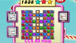 Candy Crush Saga Level 1838 NO BOOSTERS