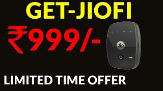 Reliance Jio offers JioFi device at just Rs. 999