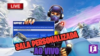 SALA PERSONALIZADA (( AO VIVO )) SCRIM / SOLO/DUO/SQUAD. / SORTEIO ??? #meta4.000subs