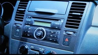 How to Replace Car Stereo, Nissan Versa, Remove and Install
