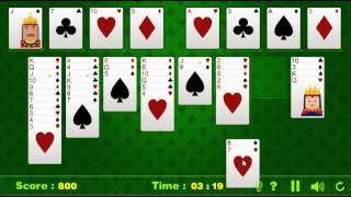 Royal Solitaire Королевский пасьянс карты прохождение