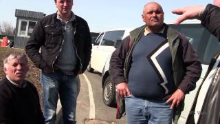 Аэропорт Борисполь, парковка у терминала "Д" 2.04.2013