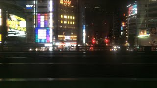 2014年夏 ムーンライト信州81号全区間ノーカット夜間車窓 新宿→白馬左側 モハ189-33