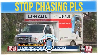 Man Who Stole U-Haul Truck Calls Cops to Ask Them to Stop Chasing
