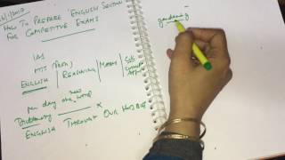 How to prepare 'English Section' for competitive exams- 1