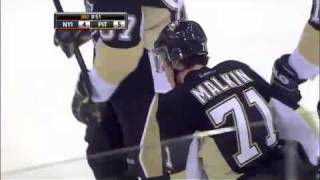 Evgeni Malkin hat trick 1/19/10