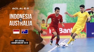 MERUNTUHKAN AUSTRALIA!!!! Indonesia (8) vs (3) Australia - AFF Futsal Championship 2019