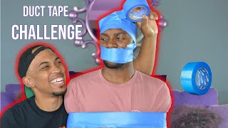 Husbands do the DUCT TAPE CHALLENGE | TERRELL & JARIUS