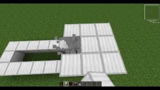Постройка ванны в Minecraft