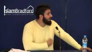 Massage your Muslim wife's feet - Hamza Tzortzis