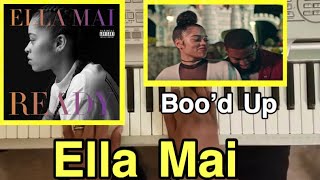 ELLA MAI - BOO'D UP part (1 of 3) (PIANO TUTORIAL) Bb minor