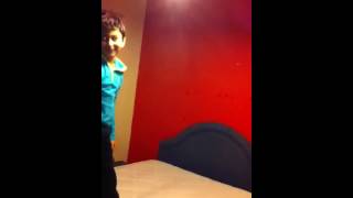 Back flip of wall