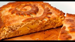 Картофельный пирог с салом | Теле-теле-тесто