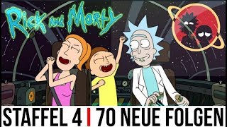 RICK AND MORTY Staffel 4 UND 70 neue Episoden bestätigt | Teaser Trailer | Sky Ticket | Netflix