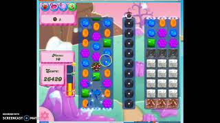 Candy Crush Level 341 Audio Talkthrough, 3 Stars 0 Boosters