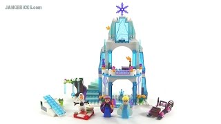 LEGO Disney's Frozen - Elsa's Sparkling Ice Castle review! set 41062