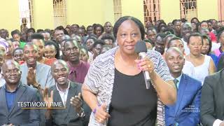 All the way from USA testifying about God's healing and deliverance power.