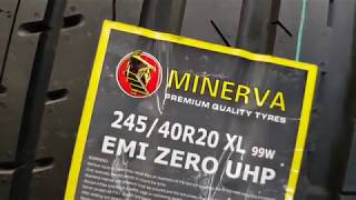 Обзор редкой шины или РЕДКИЙ обзор -  Minerva Emi Zero UHP 245/40 20