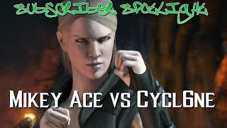 THE MIX!! | Mikey Ace (Sonya) vs Cycl6ne (Jason) | Mortal Kombat X Subscriber Spotlight
