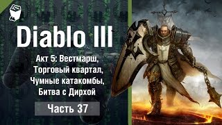 Diablo 3: Reaper of Souls прохождение #37, КРЕСТОНОСЕЦ, Чумные катакомбы, Битва с Дирхой