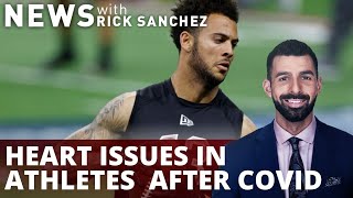STUDY: Heart issues rare in pro athletes after COVID-19