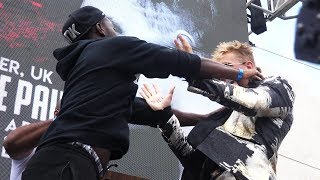 FIGHTING JAKE PAUL AT THE PRESS CONFERENCE