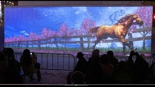 第65回　さっぽろ雪まつり　２０１４　Sapporo Snow Festival　Projection Mapping　プロジェクションマッピング2丁目会場