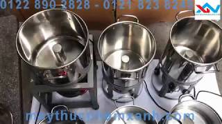 Máy xay tỏi ớt đa năng công nghiệp máy làm chà bông, khô gà hàng xưởng sản xuất 0122 890 2828