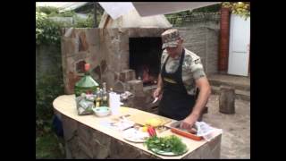 Мужская кухня Уха на костре