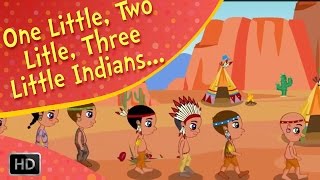 One Little Two Little Three Little Indians - Nursery Rhymes - Baby Songs - Kids Rhymes