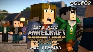 Let's play Minecraft Story Mode med figgehn | Skyblock? | S05E02