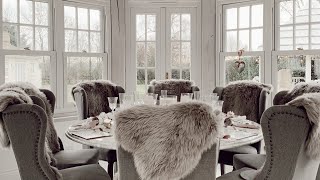 HALLWAY/ENTRANCE & DINING ROOM TOUR | IAM CHOUQUETTE HOME