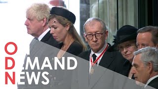 Former Prime Ministers Arrive for Queen’s Funeral