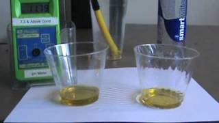 11.5 alkaline water emulsifies oil