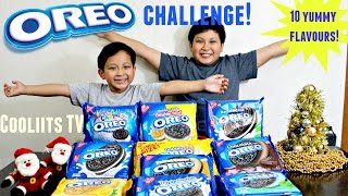 OREO CHALLENGE! Best Cookie Challenge ever!