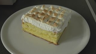 Gâteau génoise à la crème de citron - Une envie, Une recette