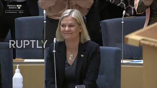 Sweden: Parliament elects Magdalena Andersson as PM for second time