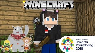 Meraih Bintang (Via Vallen) | Asian Games 2018 | Minecraft Animation Indonesia