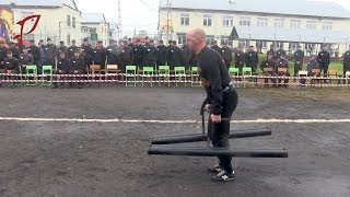 В Рыбинске в колонии №2 провели соревнования по силовому экстриму