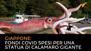 Giappone: fondi Covid spesi per una statua di calamaro gigante