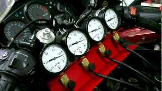 Honda CBR 600F Carbs Sync