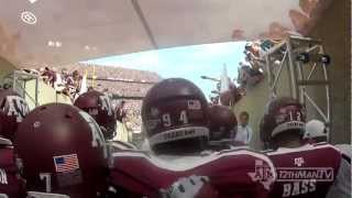 Texas A&M Football - How it feels to run onto Kyle Field before a game....Team Entrance