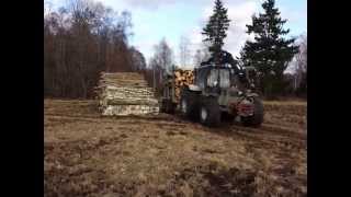 Estonian forestry tractor MTZ820 Eesti metsatraktor MTZ820