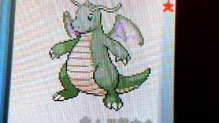 Evolution de Draco Shiny en Dracolosse Shiny