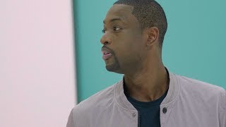 Dwyane Wade Describes "How He Talents" on a Photo Shoot