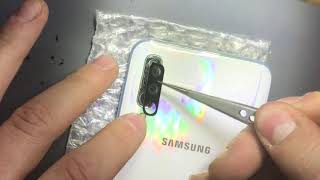 Samsung Galaxy A50 - Замена стекла камеры/Без разборки