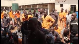 President Lungu visit to Lusaka Central Prison September 12, 2016